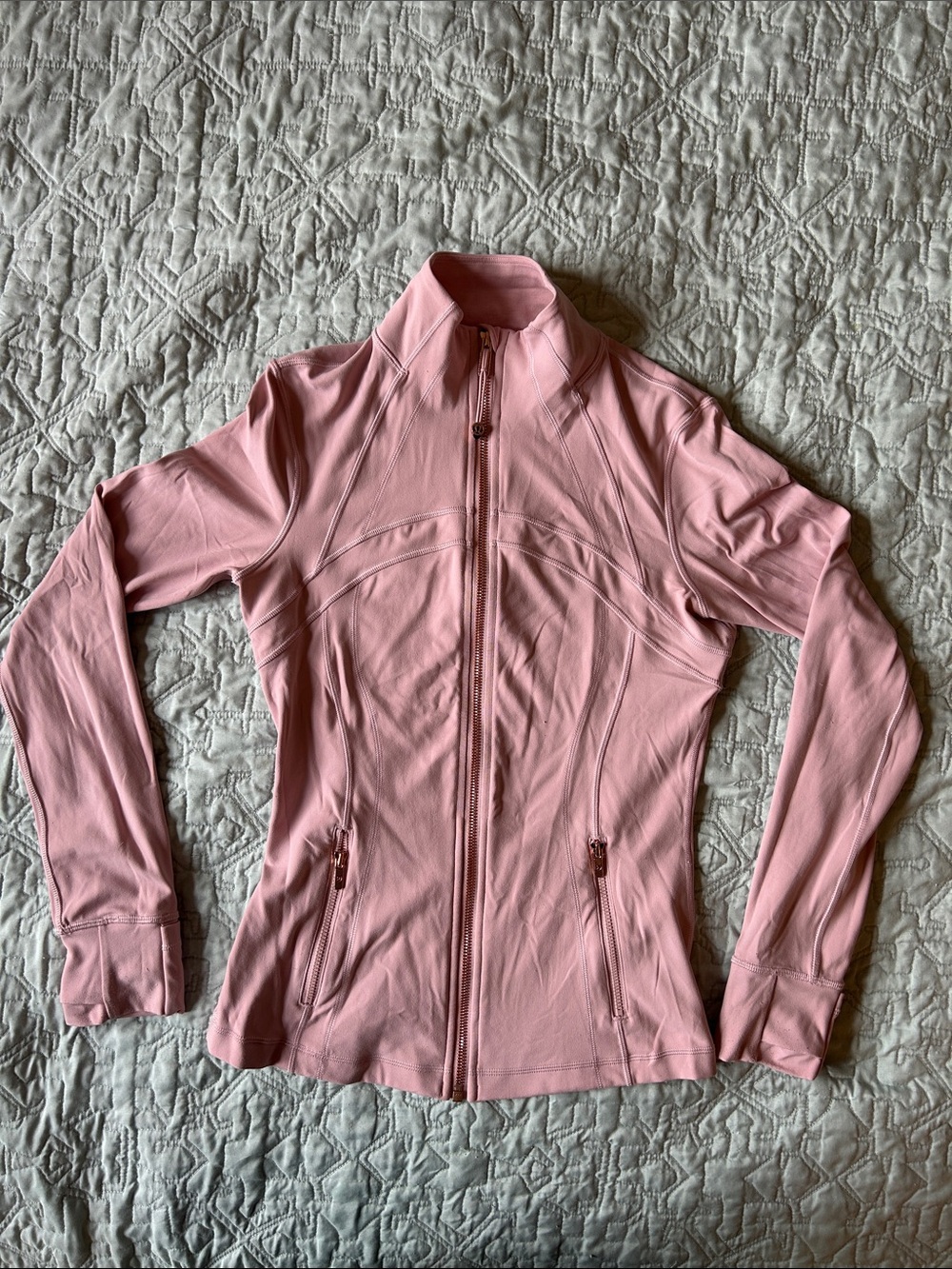 lululemon athletica Pink Full-Zip Utility Jacket